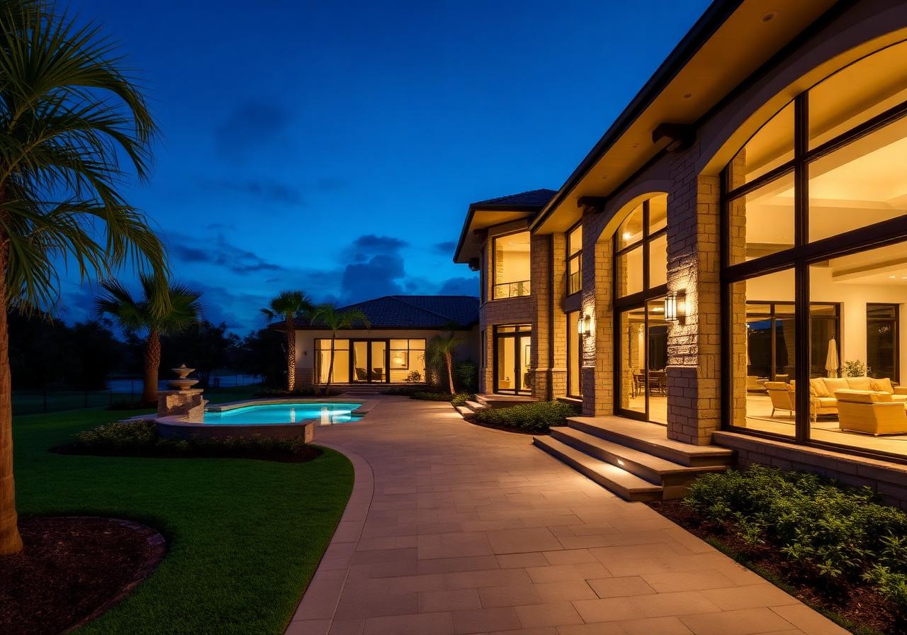 Twilight Glass Residence