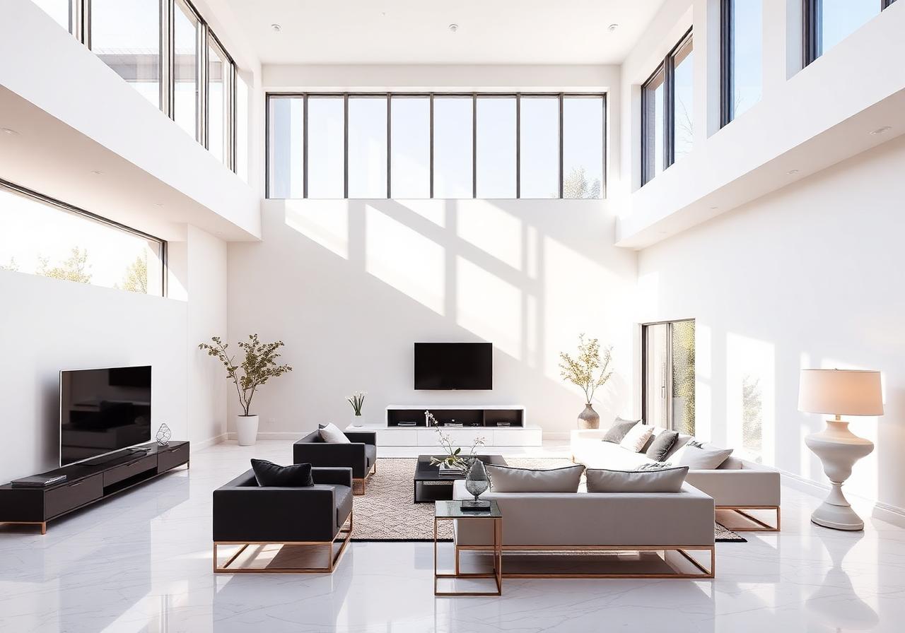 Minimalist Sky Loft
